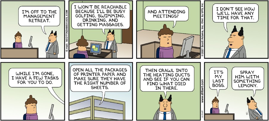 Dilbert Cartoon